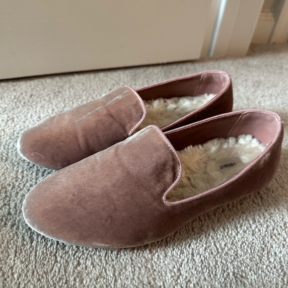 Birdies Velvet Loafers in Pink - Picture 2 of 4